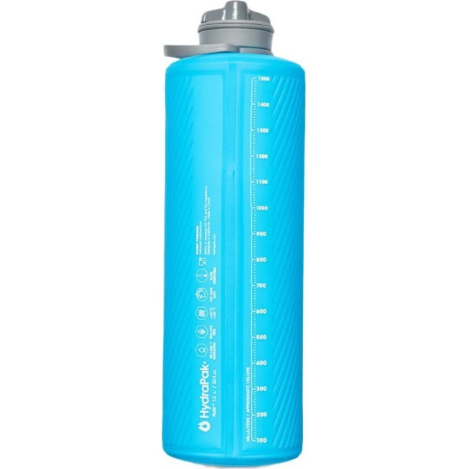Бутылка HYDRAPAK FLUX 1.5L MALIBU BLUE GF415HP